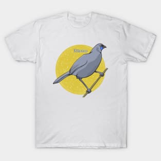 Kokako New Zealand Bird T-Shirt